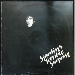 SJARDIN'S TERRIBLE SURPRISE Live First (Black Hole – LIVE 1) Holland 1980 LP (New Wave, Rock & Roll, Indie Rock) Group 1850